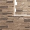 Ekena Millwork 48 5/8"W x 24 3/4"H x 1 1/4"D Cascade Stacked Stone, StoneWall Faux Stone Siding Panel, Smokey Ridge PNU24X48CASR - alternate 10